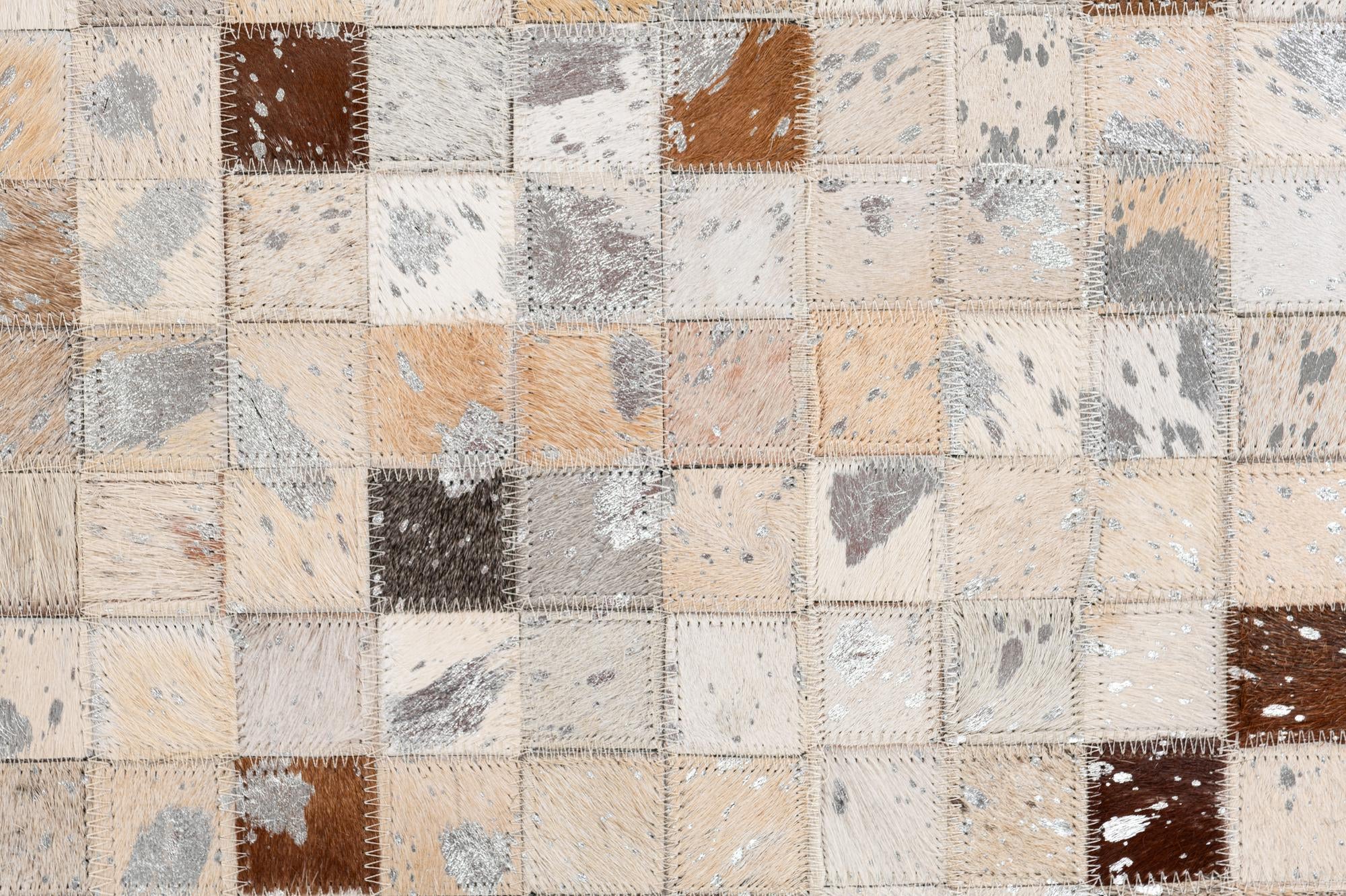 5' x 8' Cowhide Stocks Rug