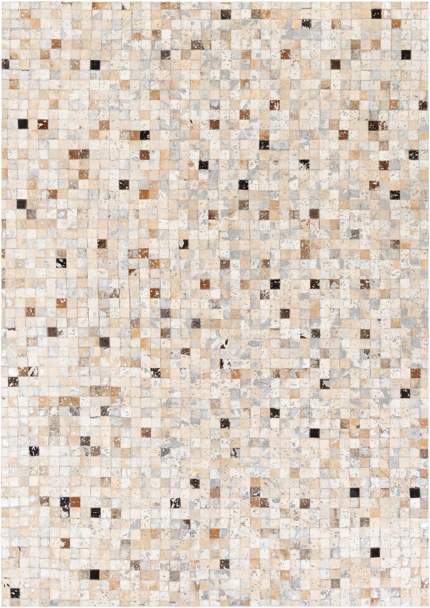 5' 3 x 7' 6 Cowhide Stocks Rug