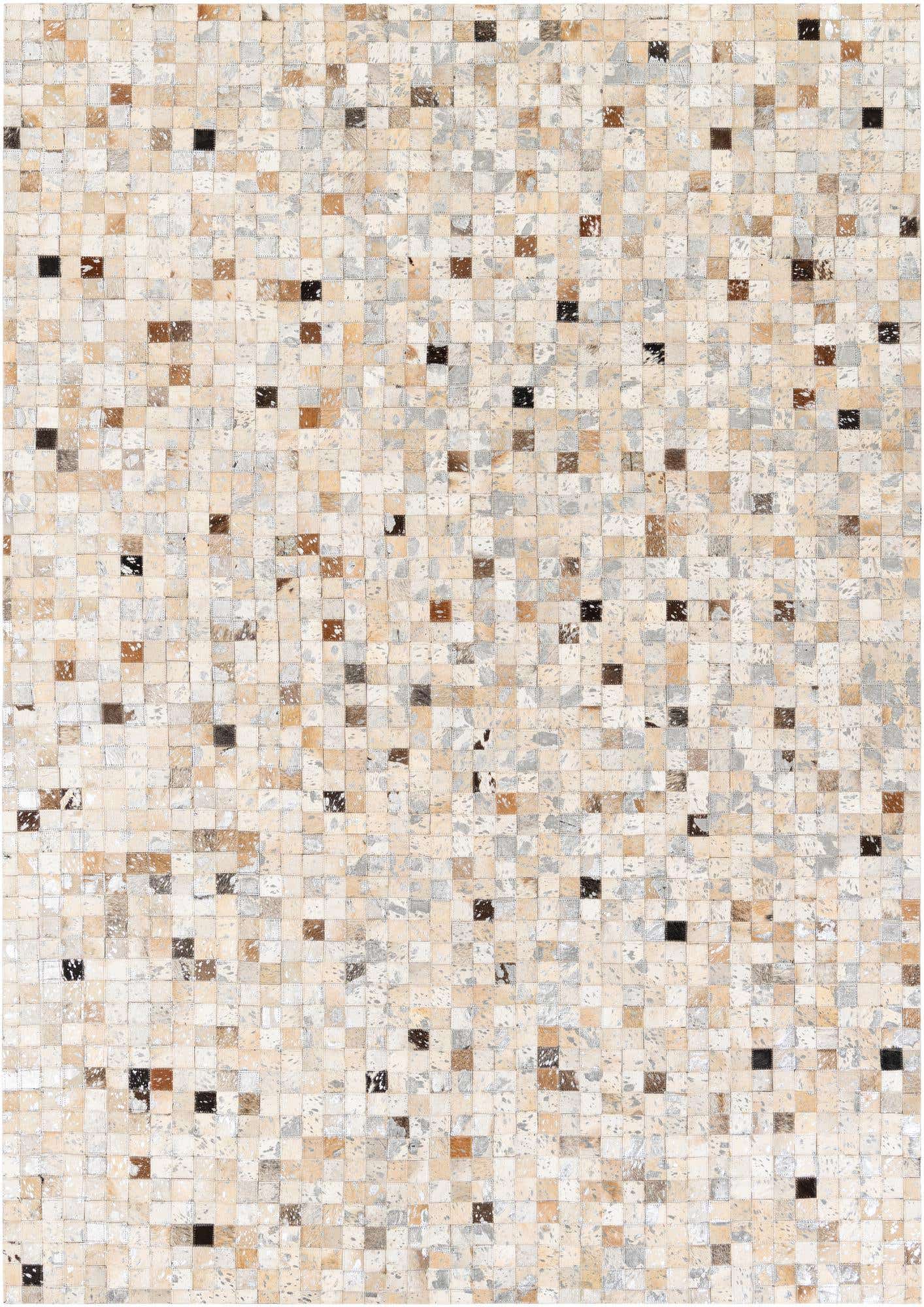 5' 3 x 7' 6 Cowhide Stocks Rug