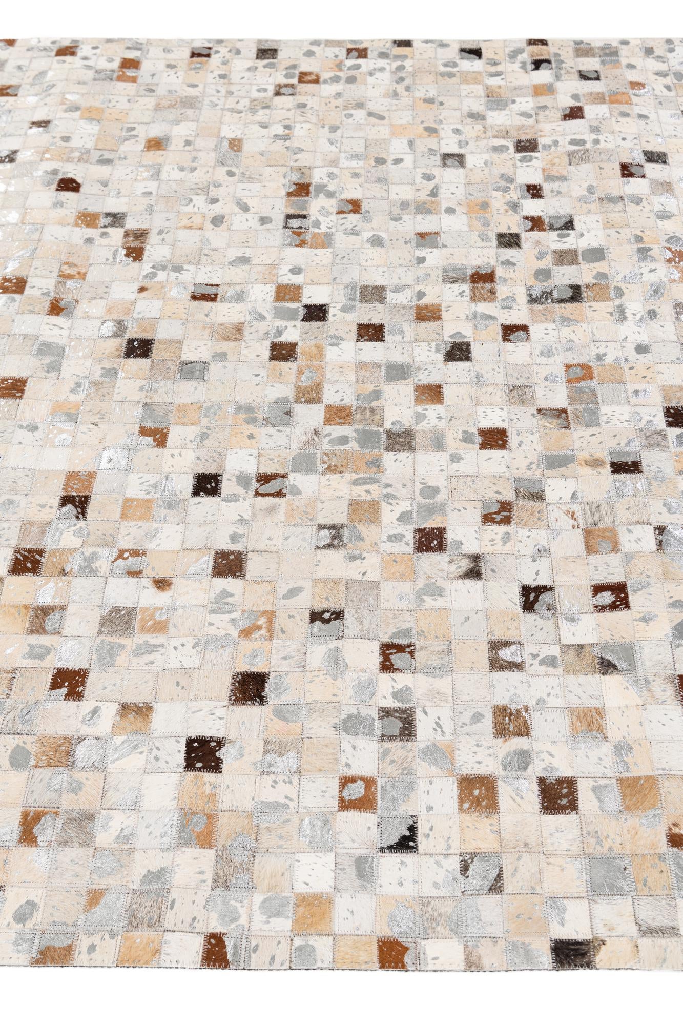 5' 1 x 7' 10 Cowhide Stocks Rug