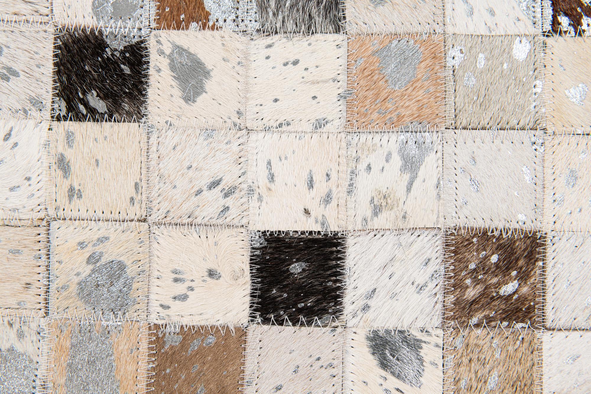 5' 1 x 7' 10 Cowhide Stocks Rug