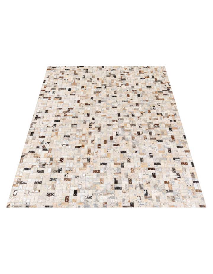 5' 4 x 7' 6 Cowhide Stocks Rug
