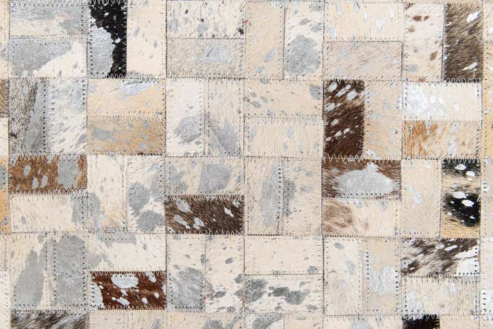 5' 4 x 7' 6 Cowhide Stocks Rug