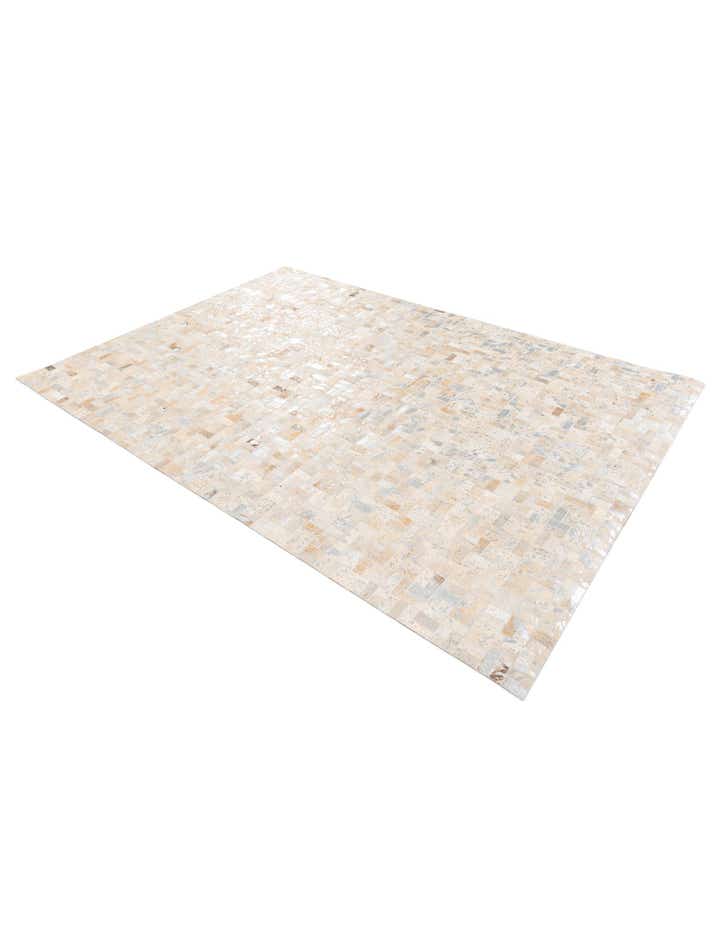 5' 3 x 7' 5 Cowhide Stocks Rug
