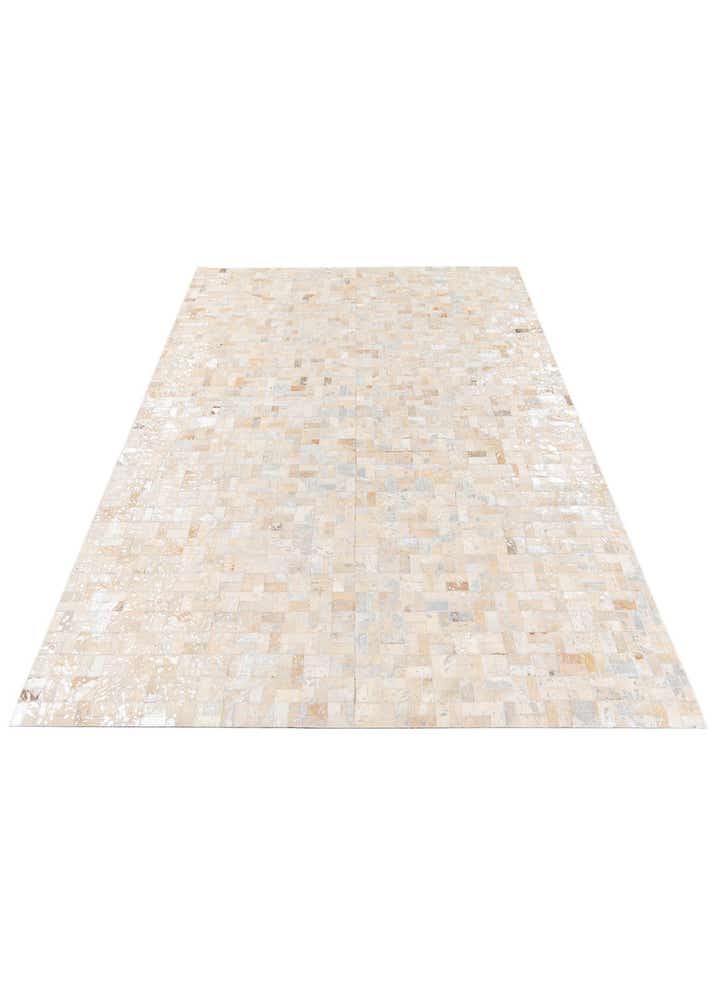 5' 3 x 7' 5 Cowhide Stocks Rug