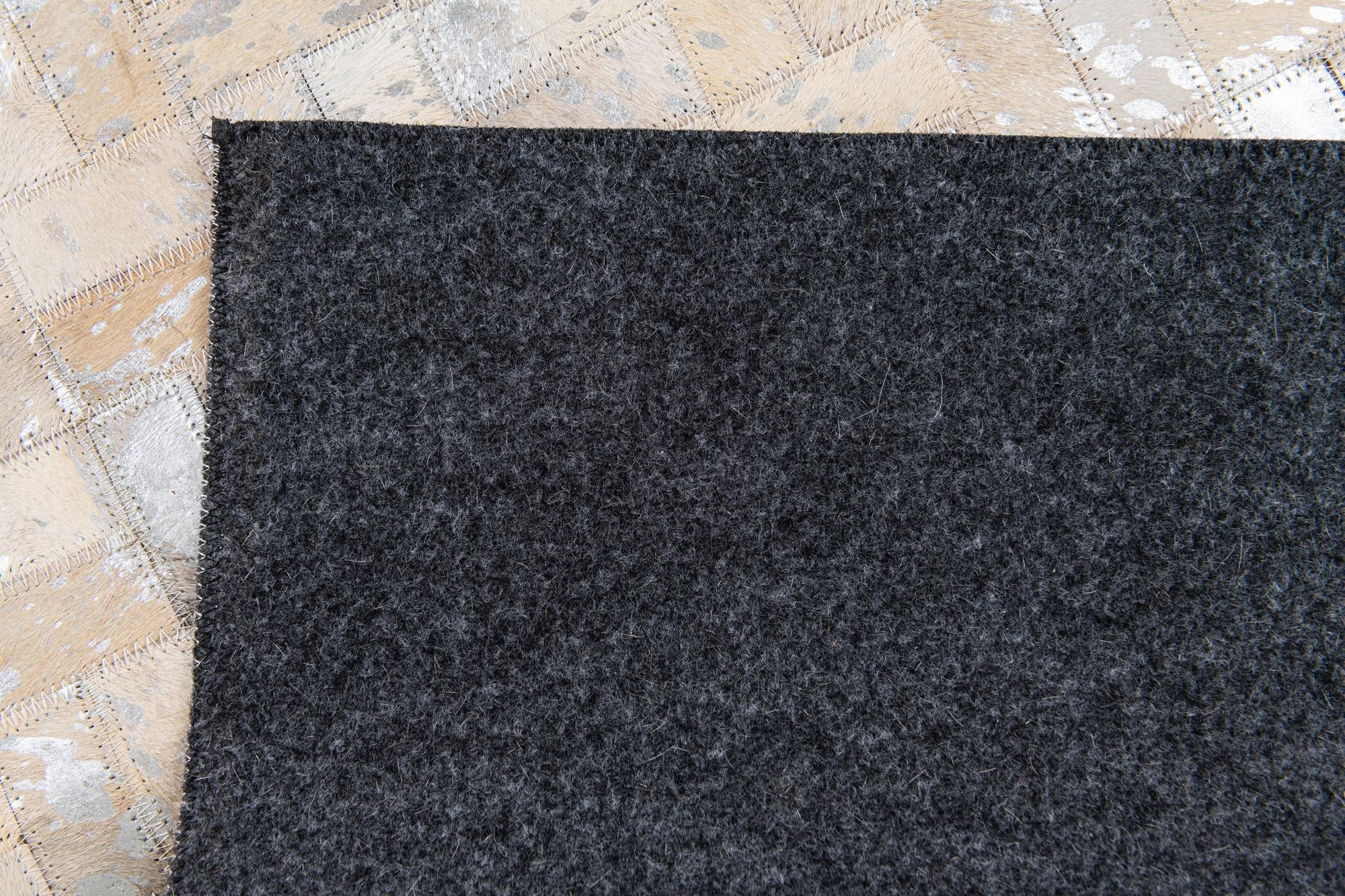 5' 3 x 7' 5 Cowhide Stocks Rug