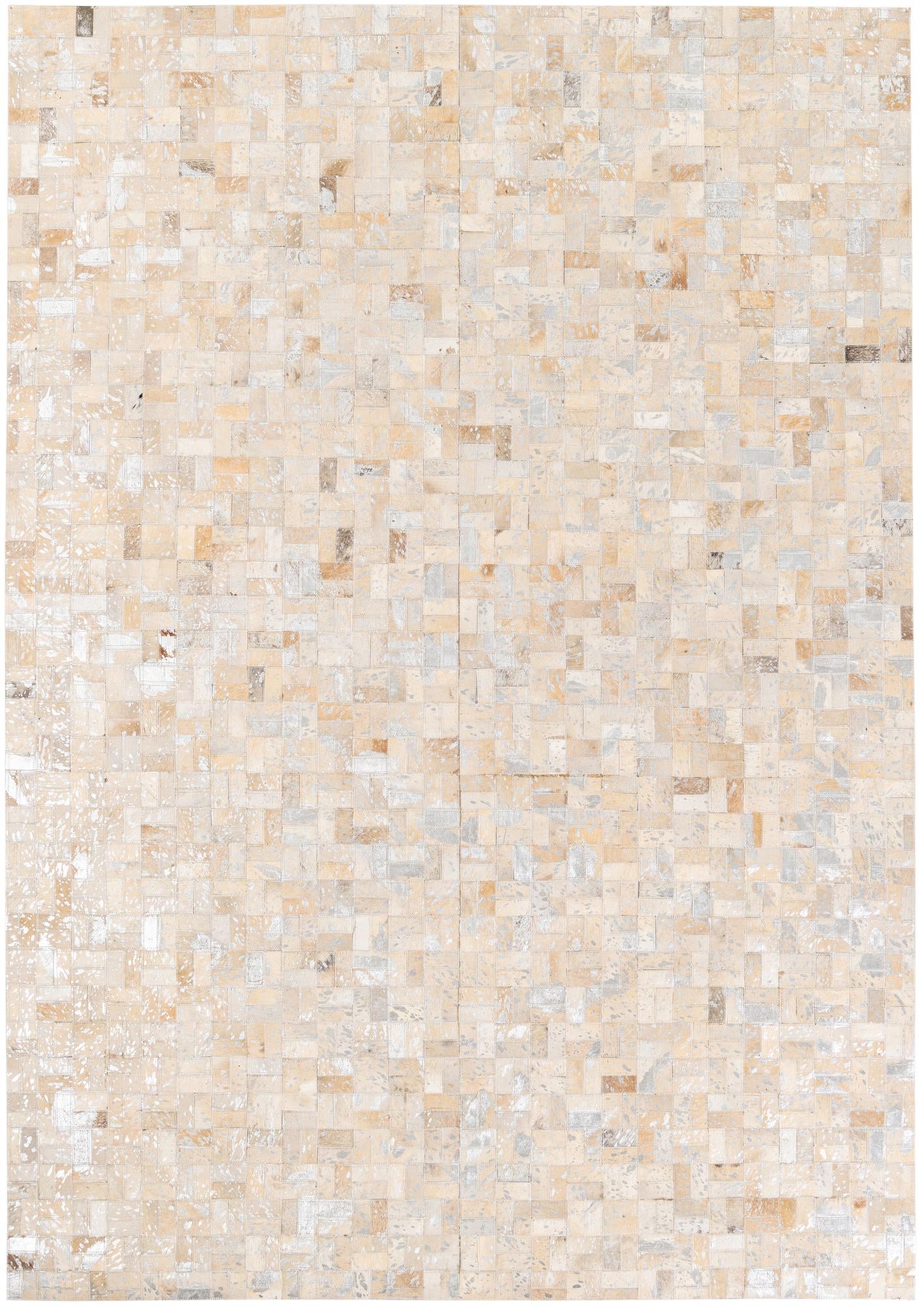 5' 3 x 7' 5 Cowhide Stocks Rug