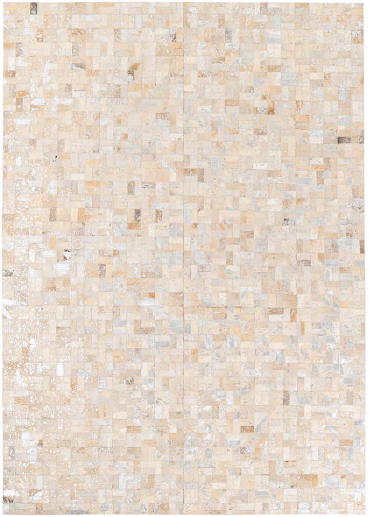5' 3 x 7' 5 Cowhide Stocks Rug