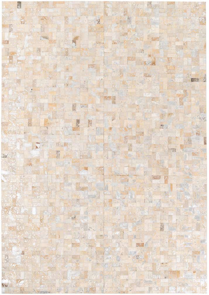 5' 3 x 7' 5 Cowhide Stocks Rug