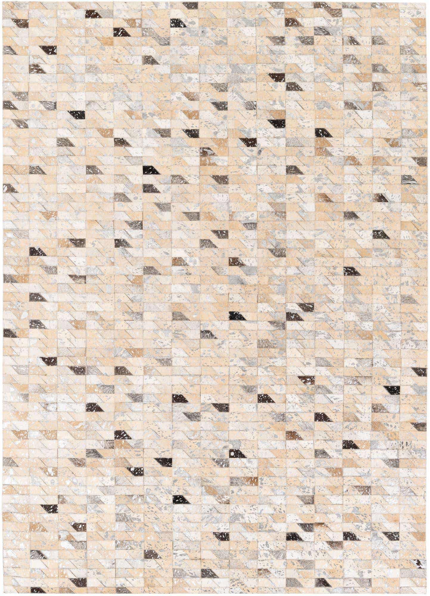 5' 4 x 7' 6 Cowhide Stocks Rug