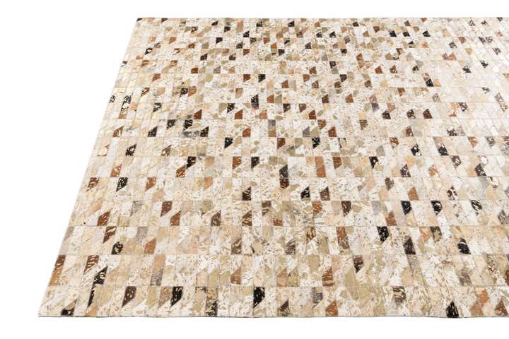 5' 6 x 7' 6 Cowhide Stocks Rug
