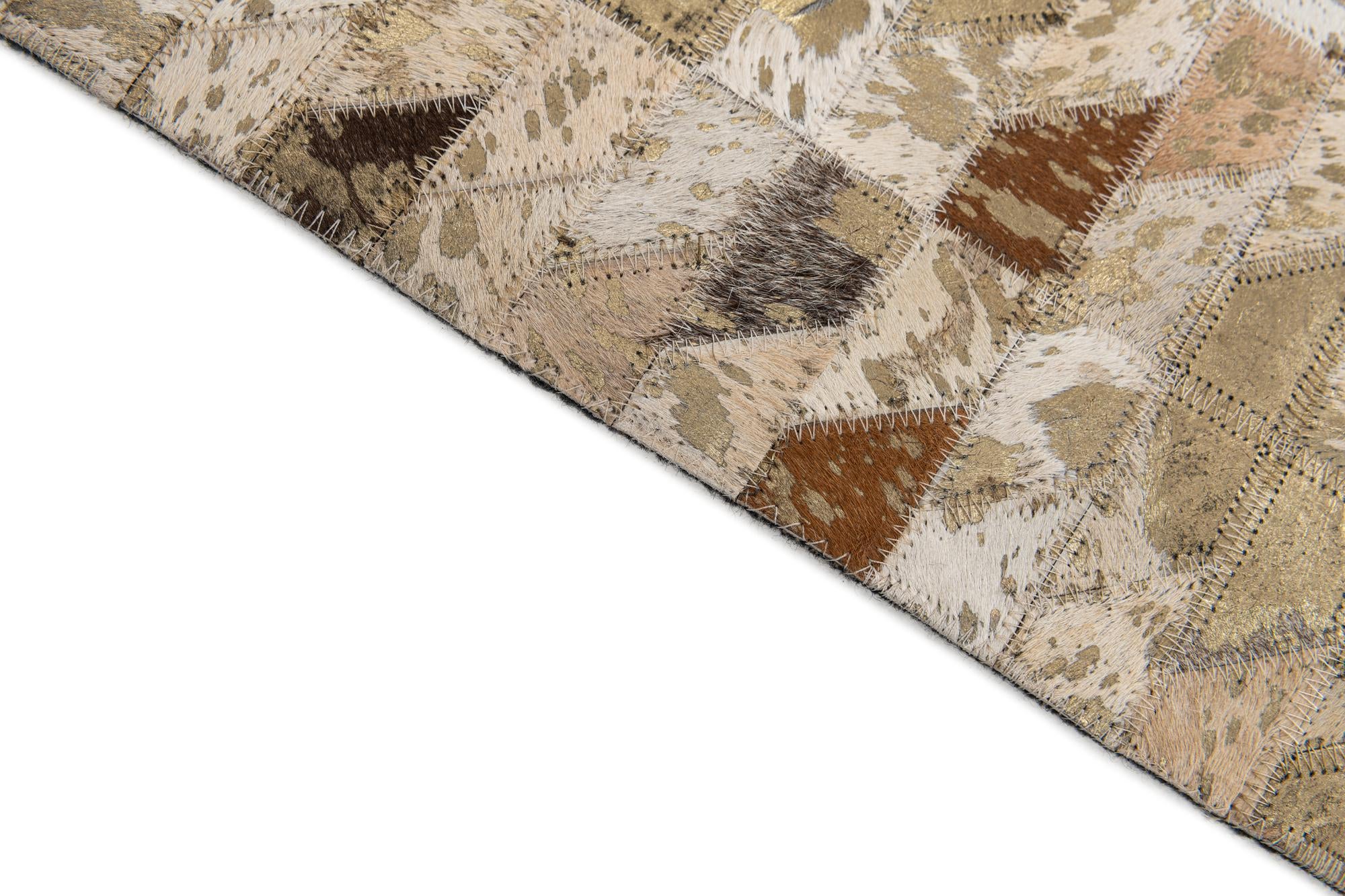 5' 6 x 7' 6 Cowhide Stocks Rug