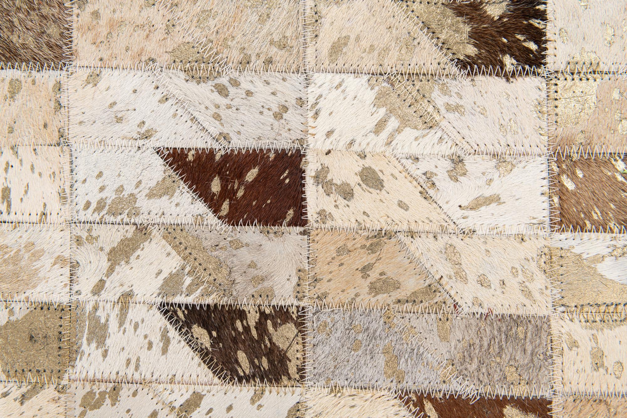5' 6 x 7' 6 Cowhide Stocks Rug