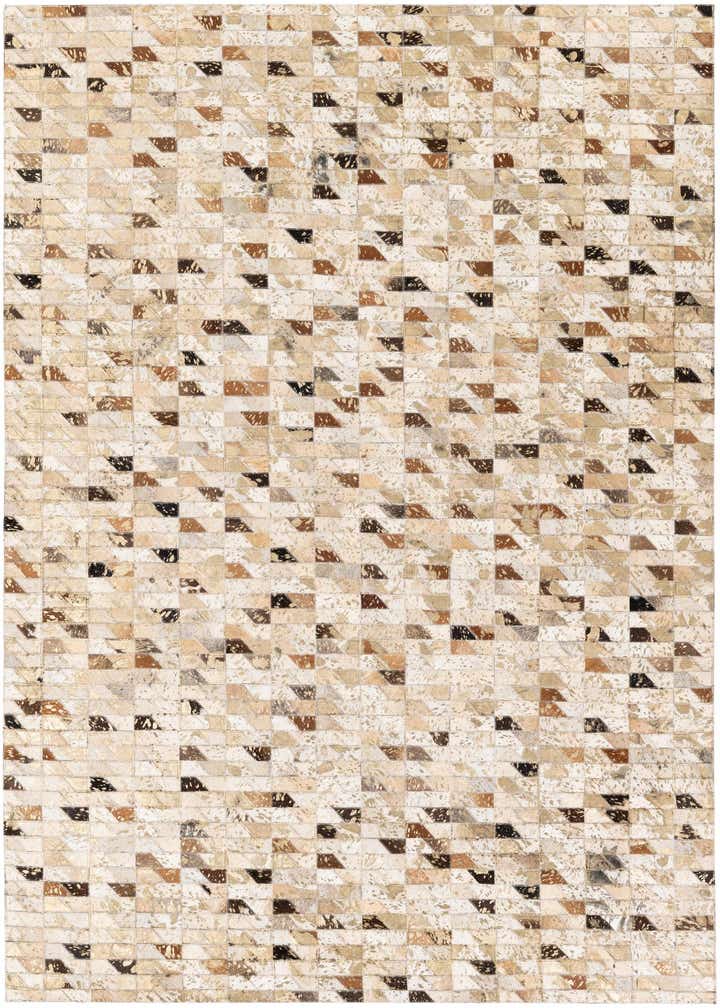 5' 6 x 7' 6 Cowhide Stocks Rug