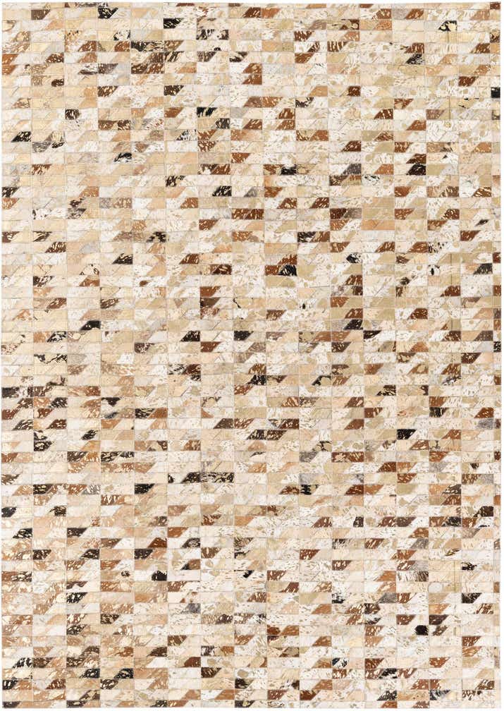 5' 4 x 7' 5 Cowhide Stocks Rug