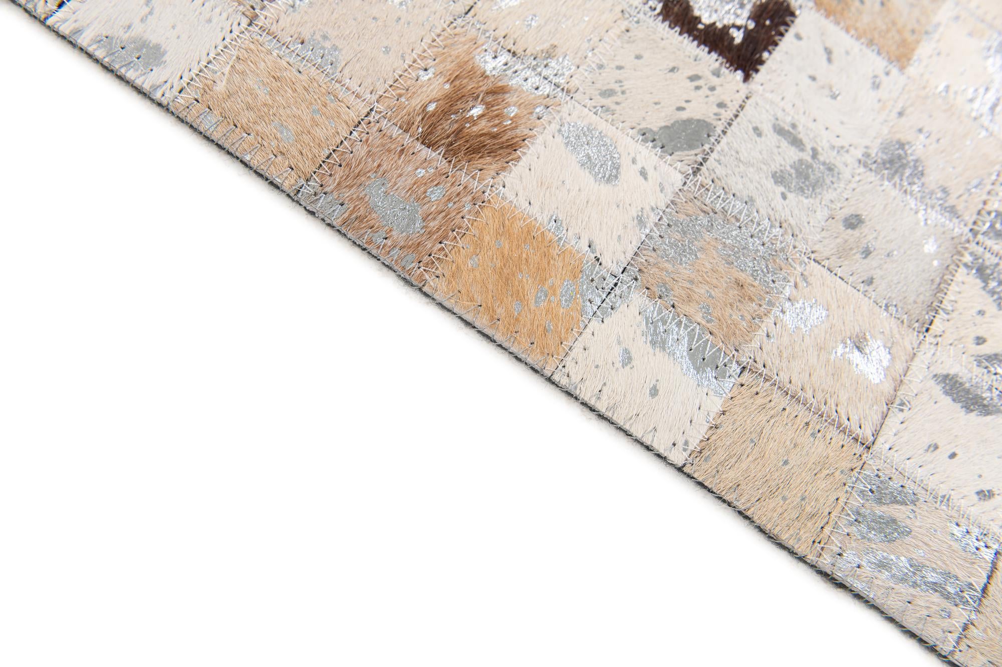 5' 1 x 7' 11 Cowhide Stocks Rug