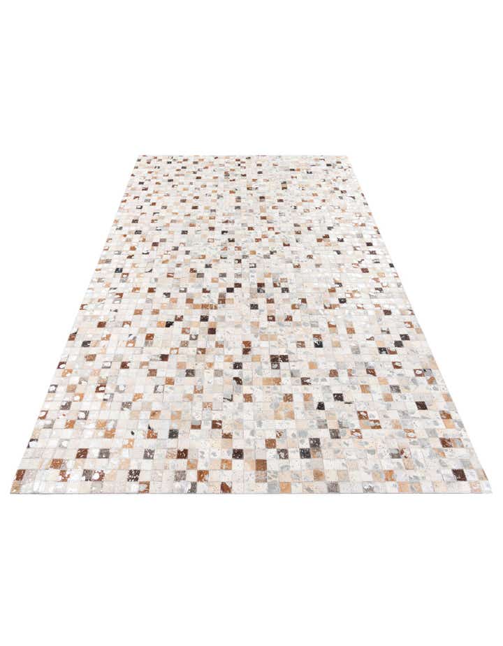5' 1 x 8' Cowhide Stocks Rug