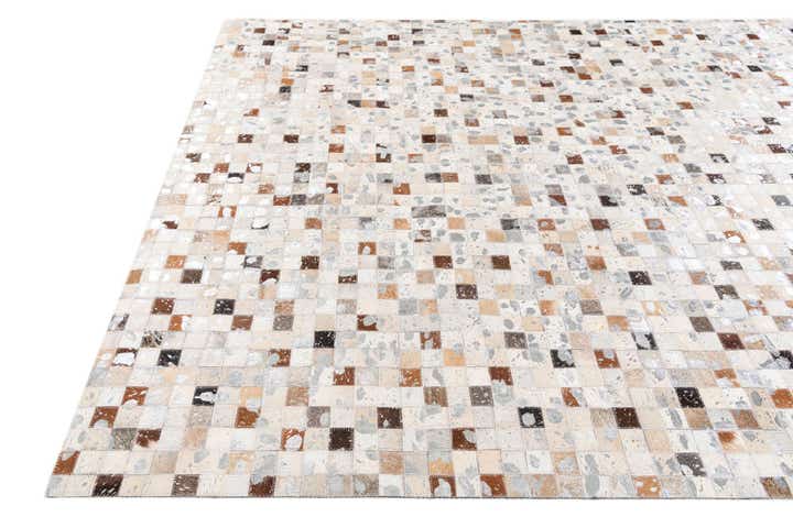 5' 1 x 8' Cowhide Stocks Rug