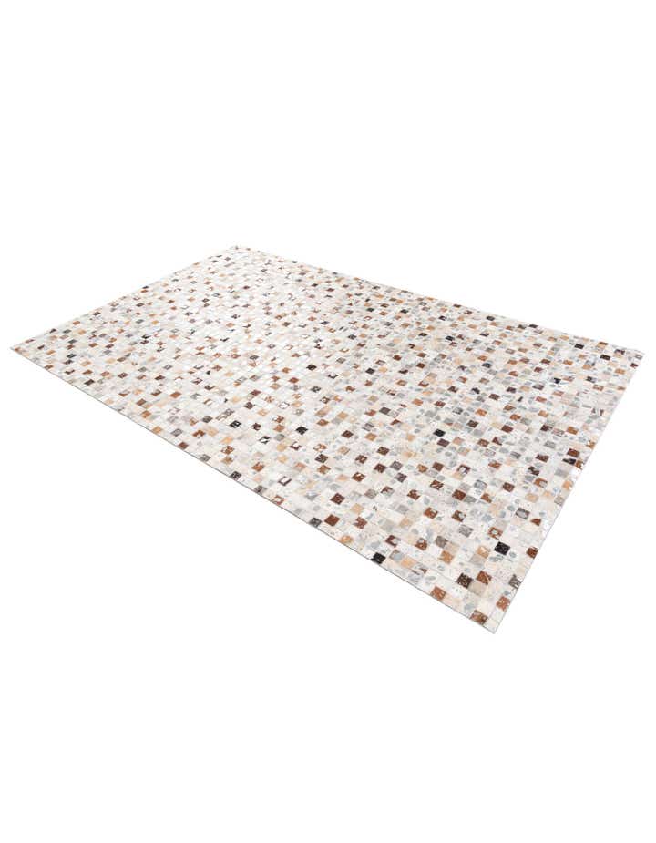 5' x 8' Cowhide Stocks Rug