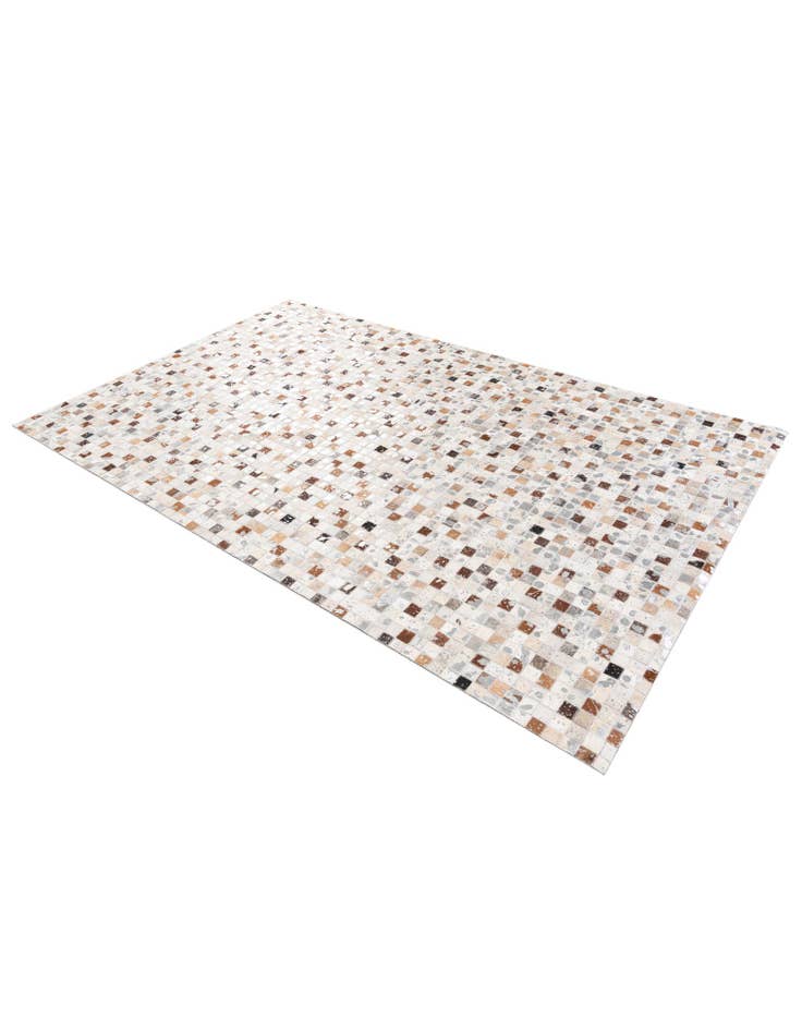 Detail image of 5' x 8' Cowhide Stocks Rug
