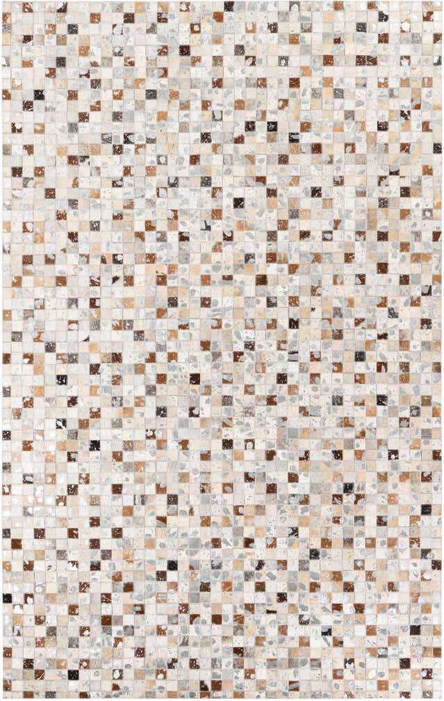 5' x 8' Cowhide Stocks Rug