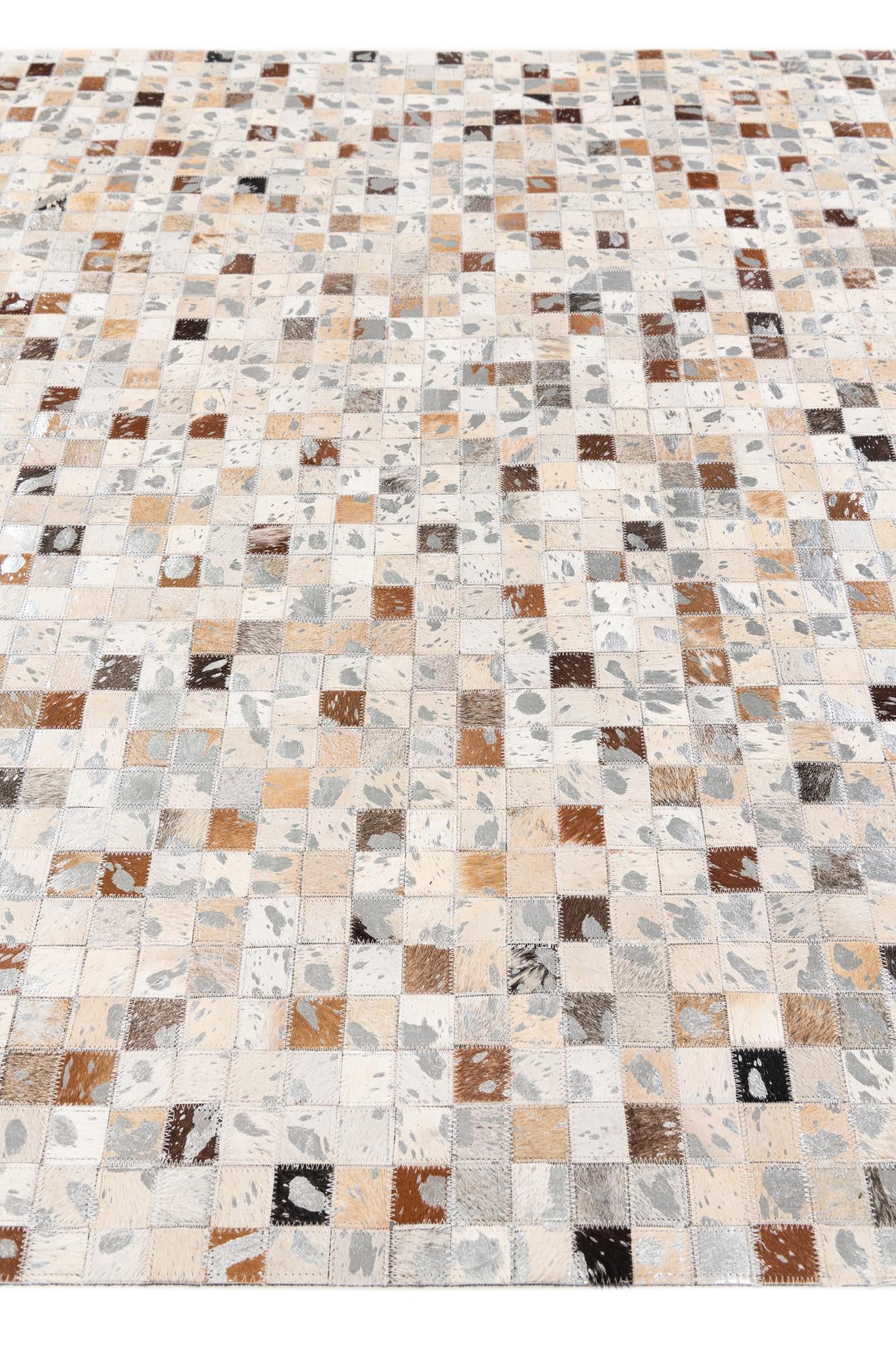 5' 1 x 7' 11 Cowhide Stocks Rug