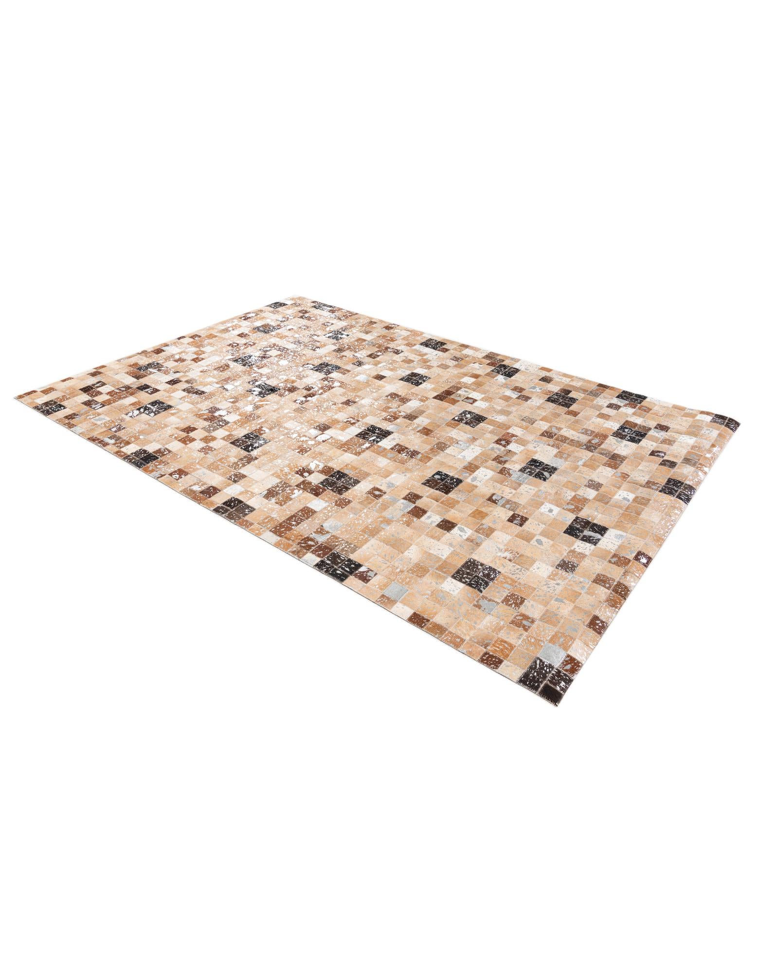 5' 2 x 7' 6 Cowhide Stocks Rug