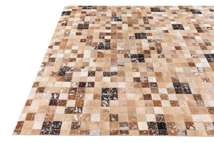 5' 2 x 7' 6 Cowhide Stocks Rug