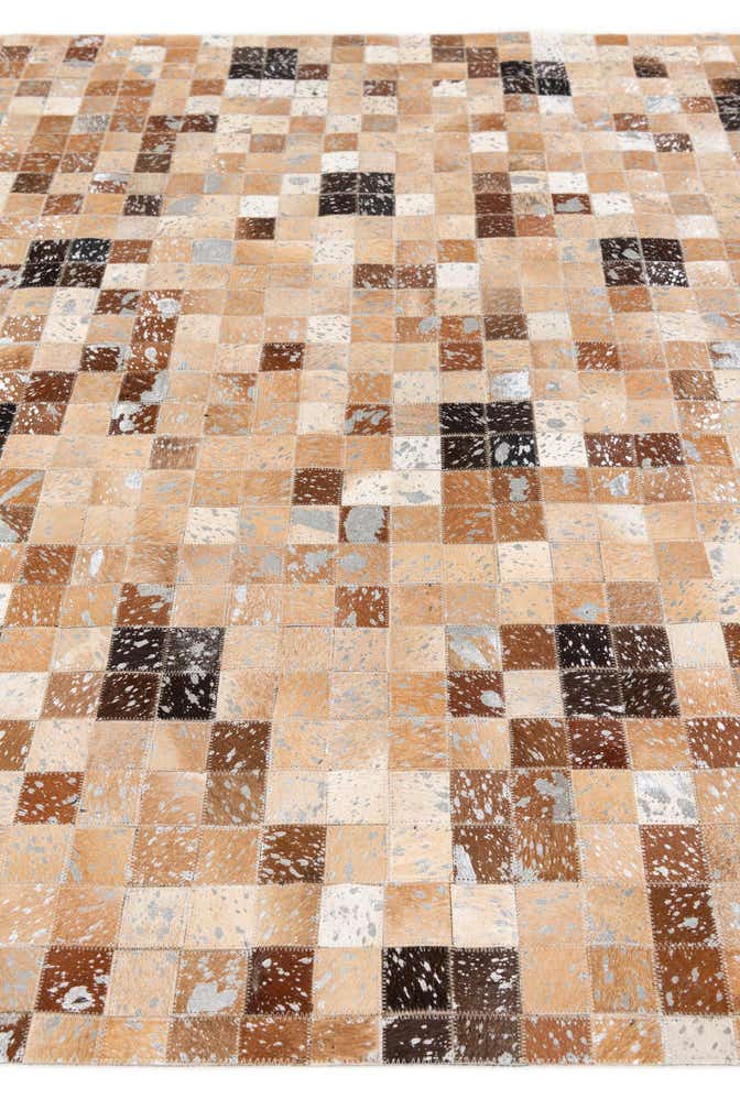 5' 2 x 7' 6 Cowhide Stocks Rug