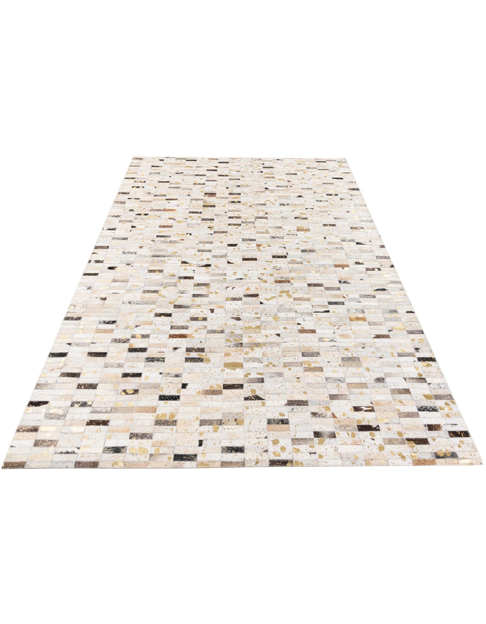 5' 2 x 7' 11 Cowhide Stocks Rug