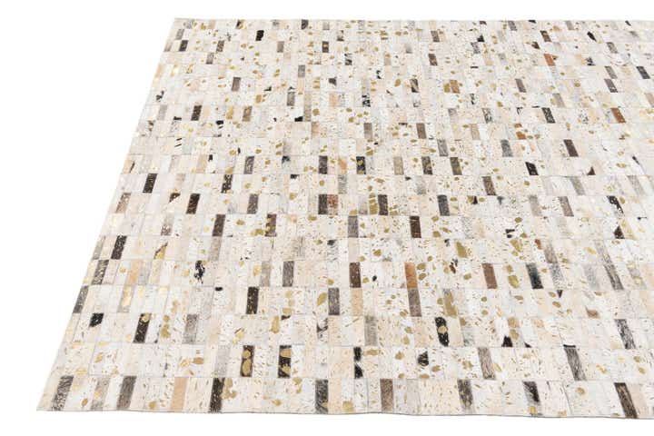 5' 2 x 7' 11 Cowhide Stocks Rug