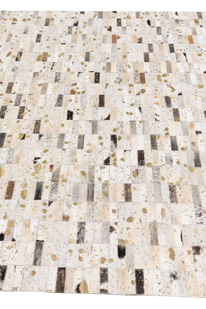 5' 2 x 7' 11 Cowhide Stocks Rug