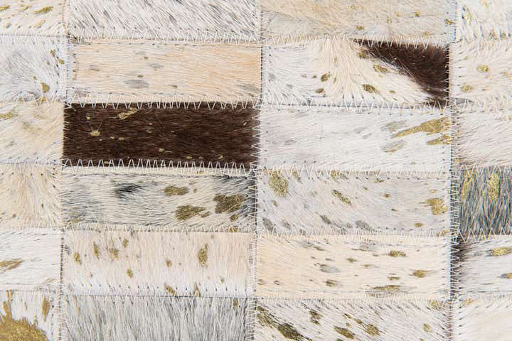 5' 2 x 7' 11 Cowhide Stocks Rug