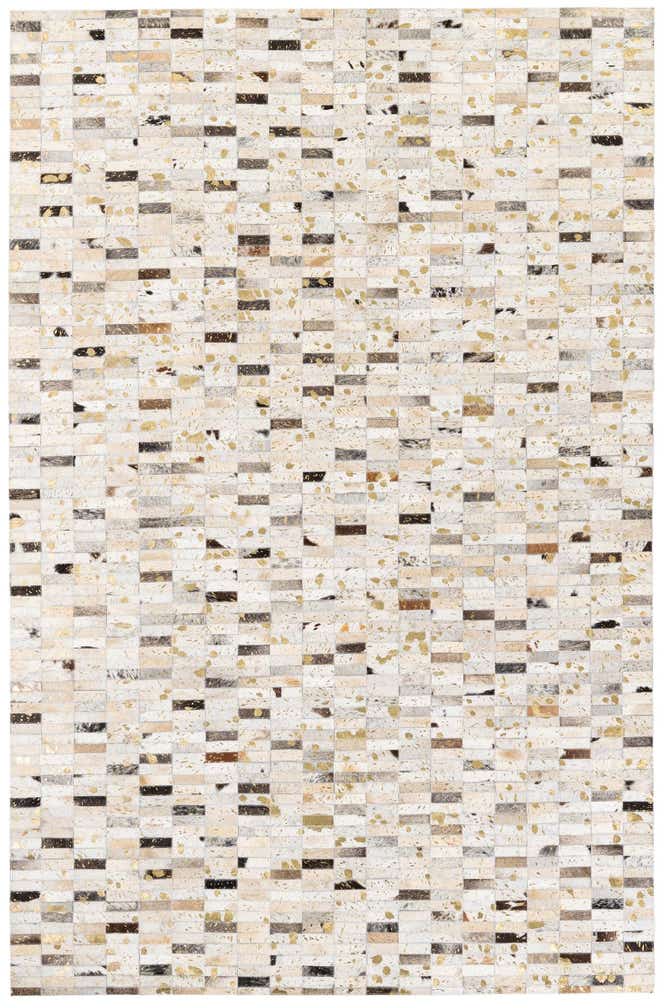 5' 2 x 7' 11 Cowhide Stocks Rug