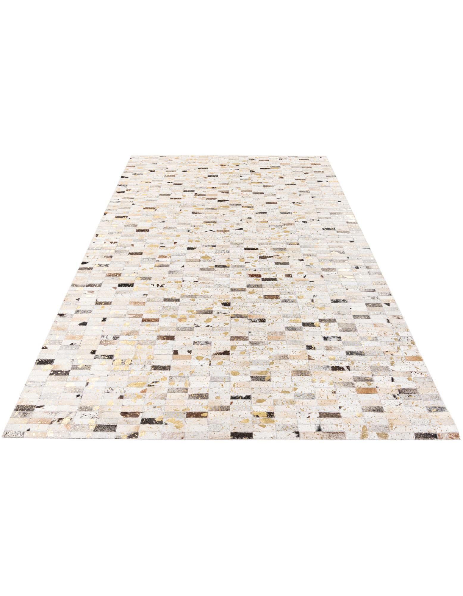 5' 2 x 7' 11 Cowhide Stocks Rug