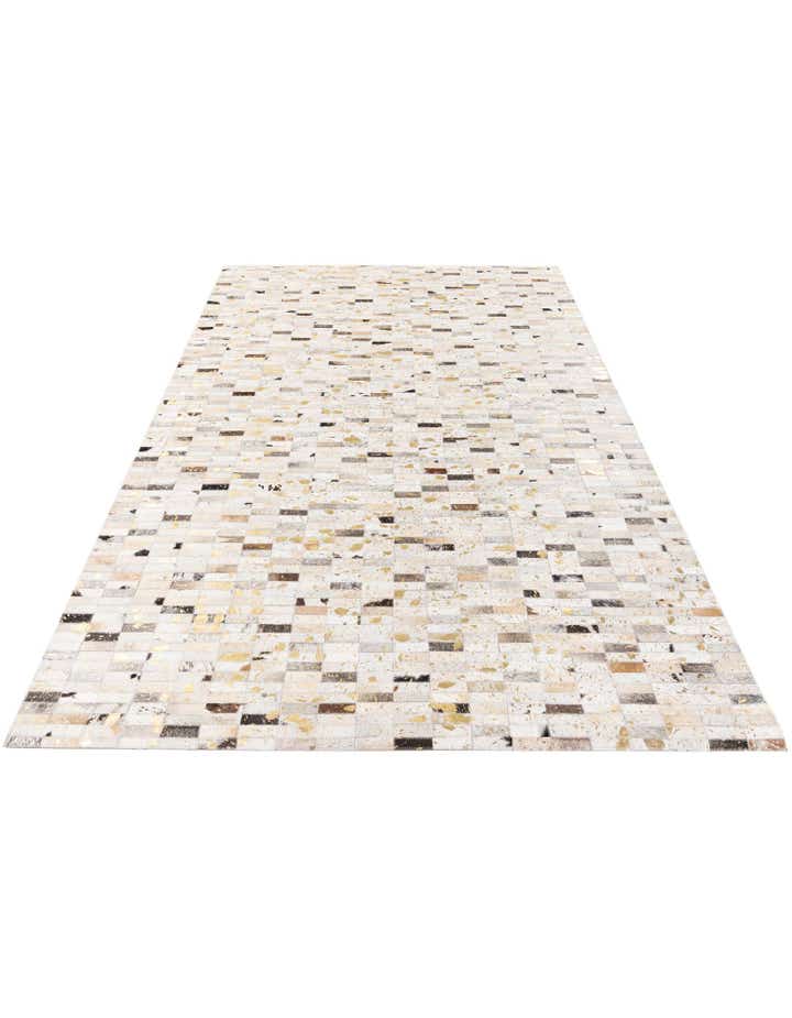 5' 2 x 7' 11 Cowhide Stocks Rug