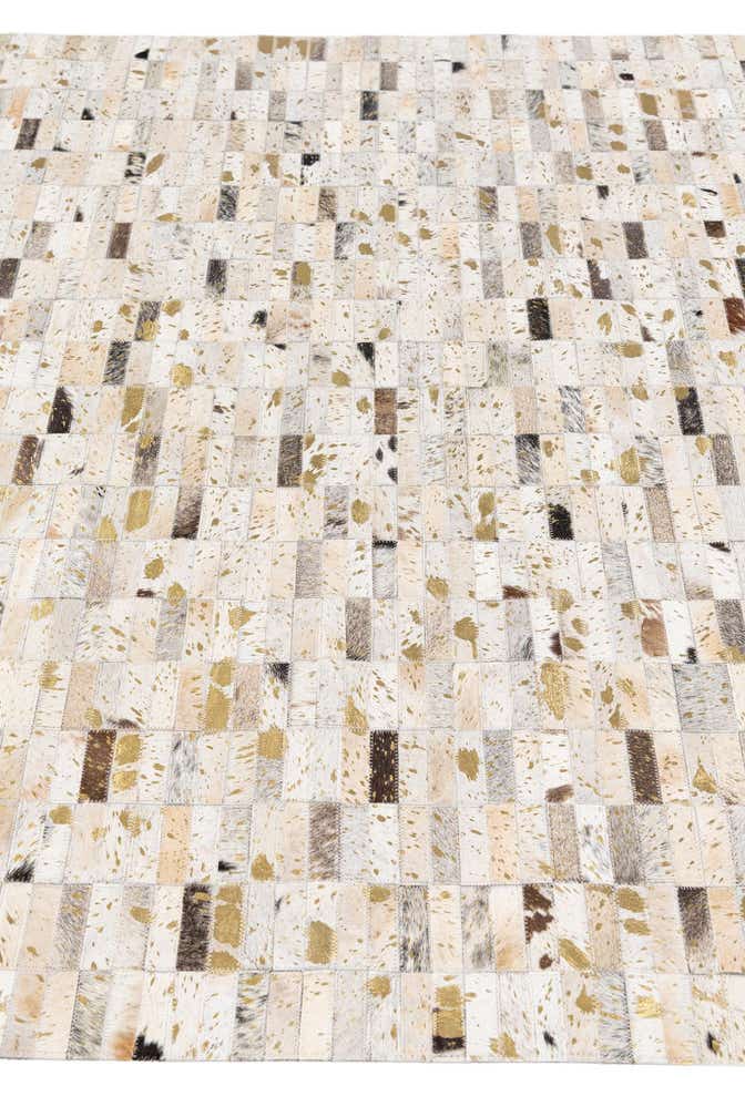 5' 2 x 7' 11 Cowhide Stocks Rug