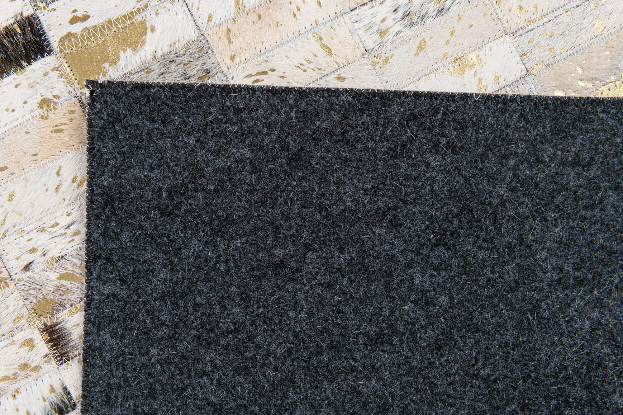 5' 2 x 7' 11 Cowhide Stocks Rug