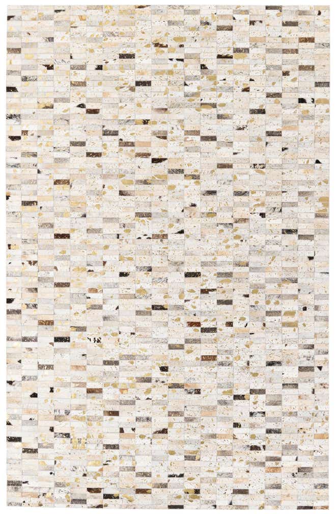 5' 2 x 7' 11 Cowhide Stocks Rug