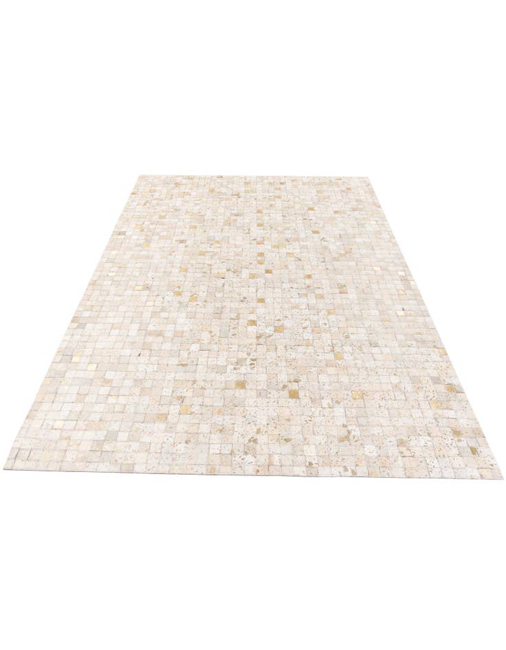 Detail image of 5' 4 x 7' 6 Cowhide Stocks Rug