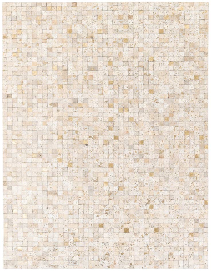 Detail image of 5' 4 x 7' 6 Cowhide Stocks Rug