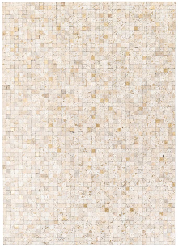 Detail image of 5' 4 x 7' 6 Cowhide Stocks Rug