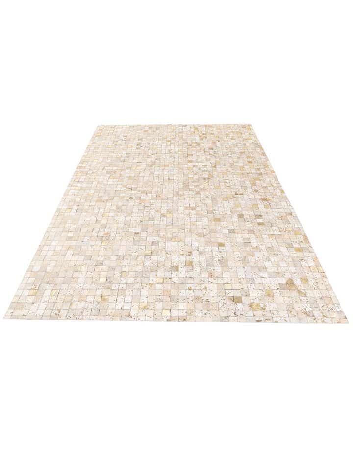 5' 3 x 7' 5 Cowhide Stocks Rug