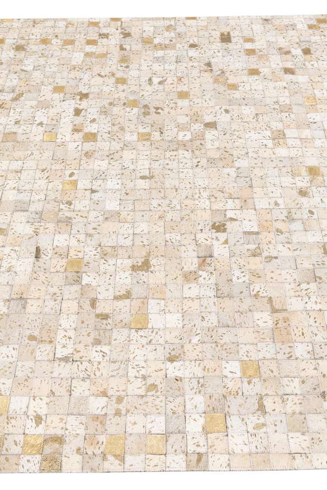 5' 3 x 7' 5 Cowhide Stocks Rug