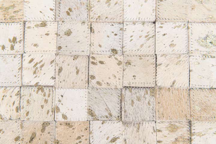 5' 3 x 7' 5 Cowhide Stocks Rug