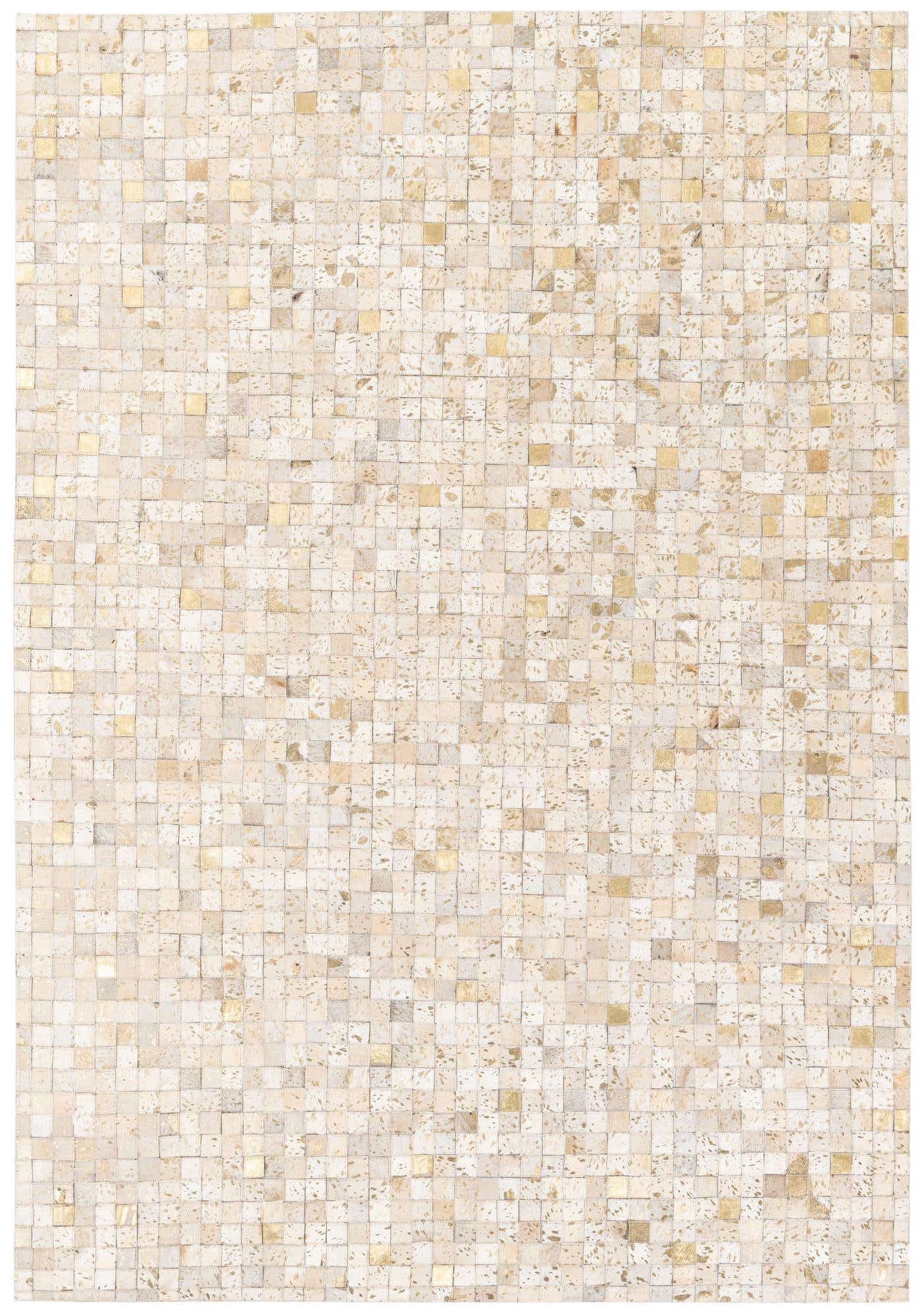 5' 3 x 7' 5 Cowhide Stocks Rug