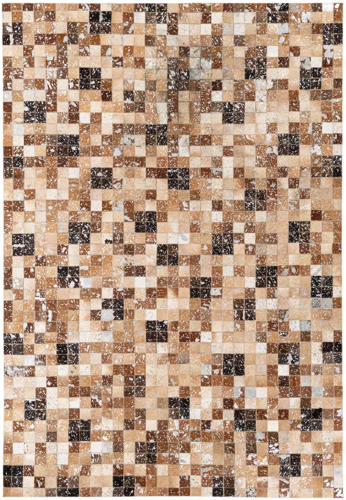 5' 2 x 7' 6 Cowhide Stocks Rug