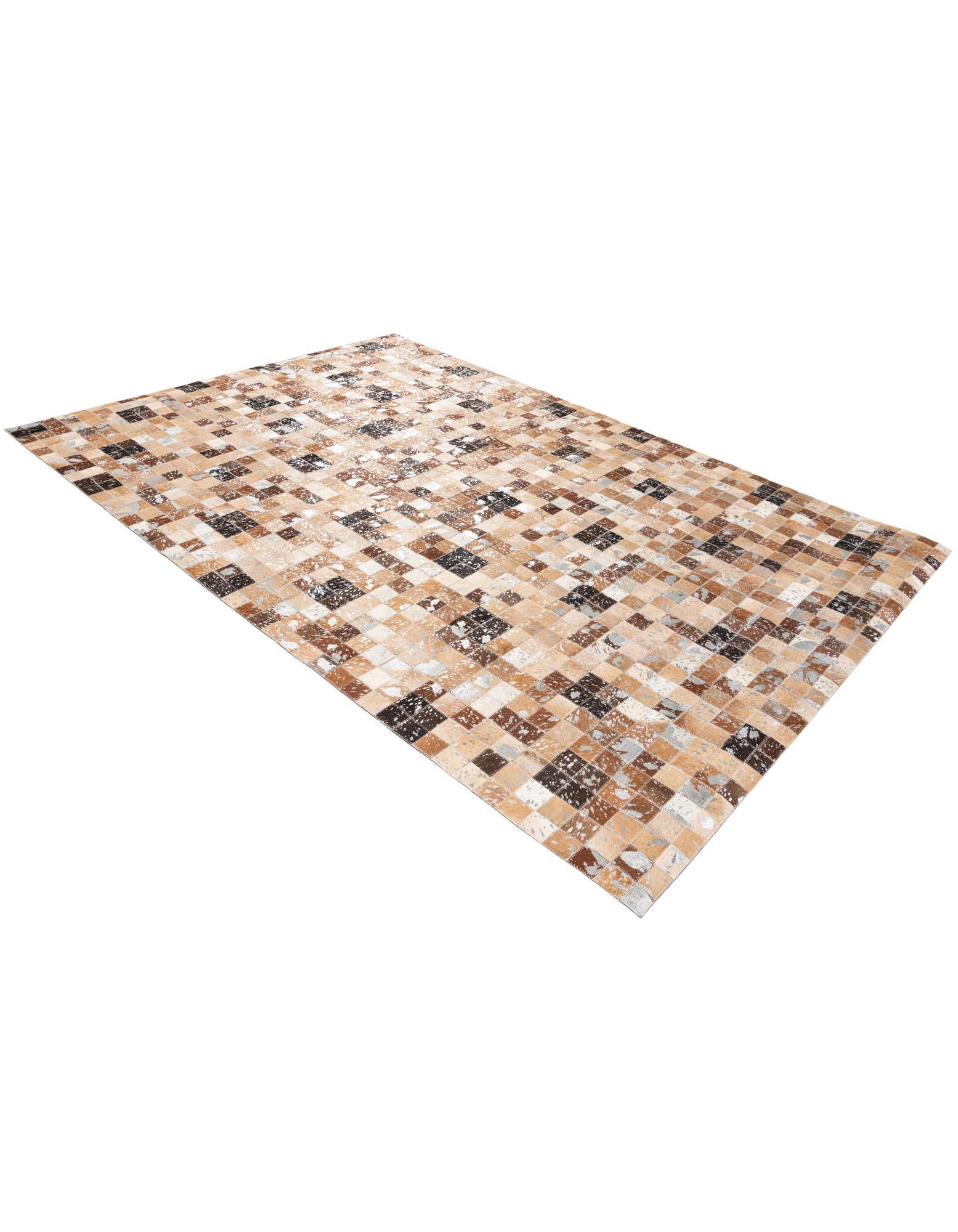 5' 3 x 7' 6 Cowhide Stocks Rug