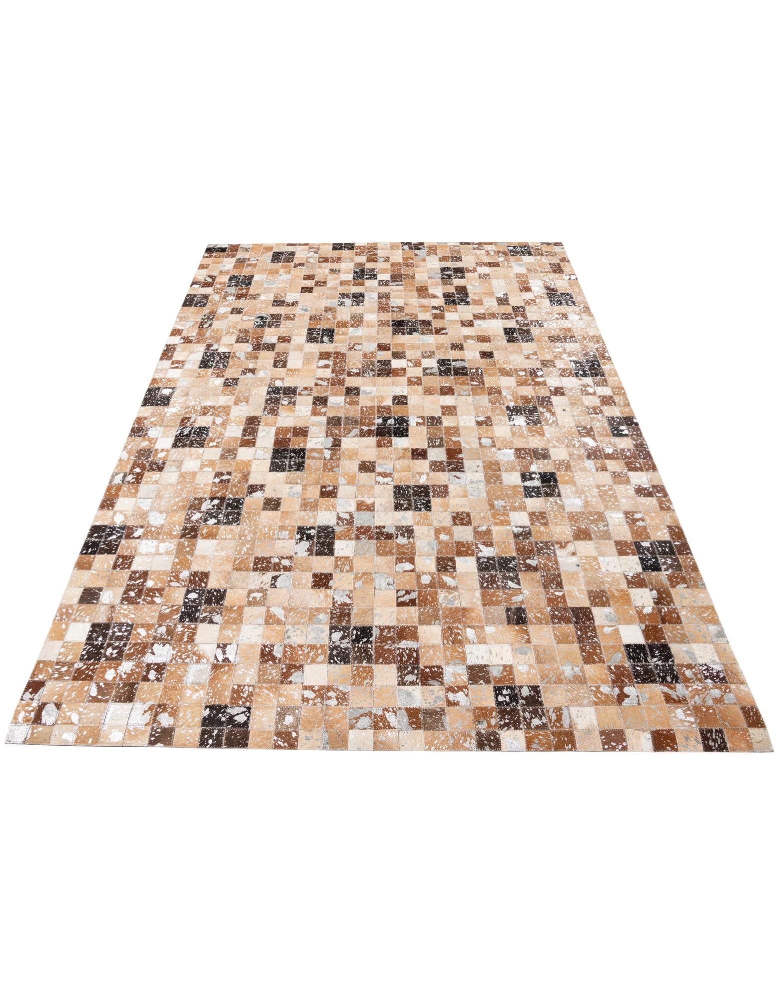 5' 3 x 7' 6 Cowhide Stocks Rug