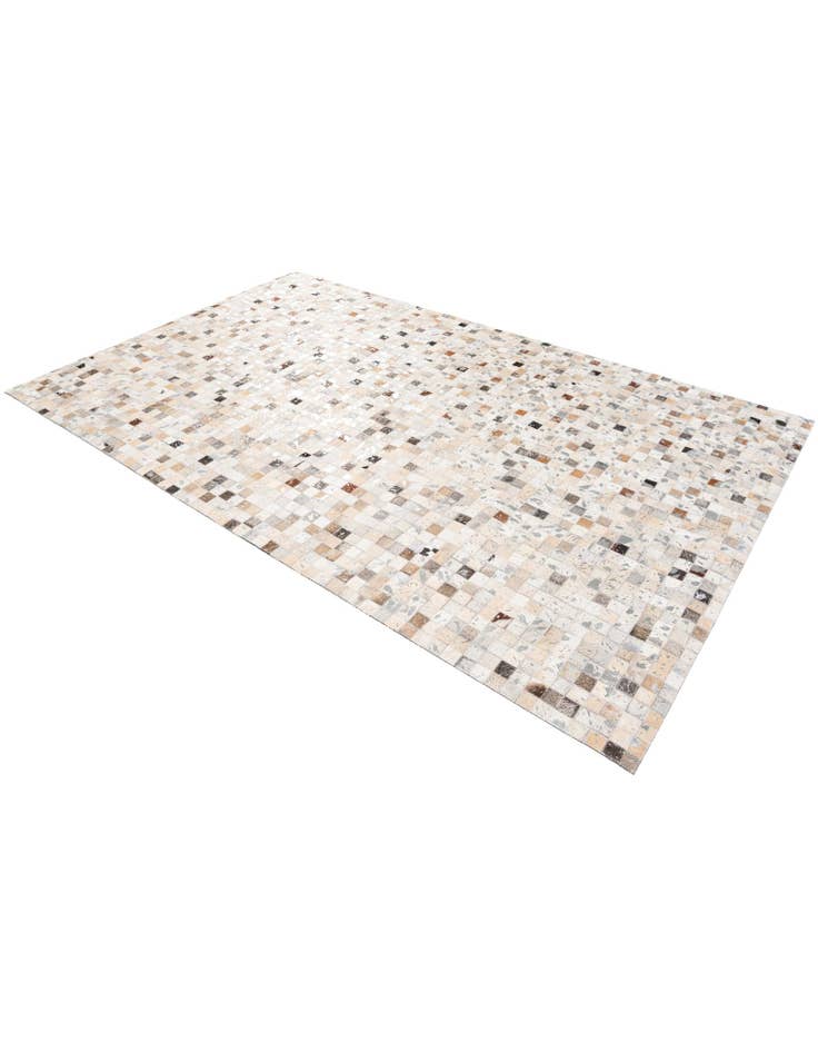 Detail image of 5' x 8' Cowhide Stocks Rug